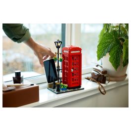 LEGO Ideas Cabina Telefónica Roja de Londres 21347, Juego de Construcción, 1460 Piezas, Multicolor