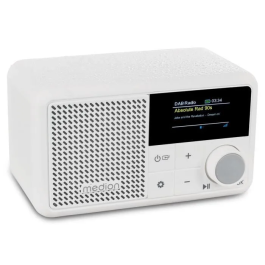Medion AAAQH12607 Mini Radio DAB/FM Mono 2W RMS Blanco