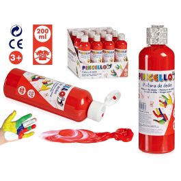 Pintura Dedos 200Ml Naranja Pincello 4X15CM (24 Unidades) Precio: 25.4999998. SKU: B133DEC7GZ