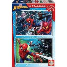 Educa Puzzle Spiderman 2x100 piezas