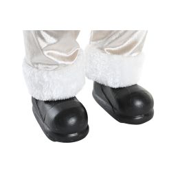 DKD Home Decor Figura de Navidad Moderna para Decoración del Hogar, Champán Gris de Poliéster, PVC y Madera 20x60x37 cm DKD Home Decor Figura de Navidad Moderna para Decoración del Hogar, Champán Gris de Poliéster, PVC y Madera 20x60x37 cm