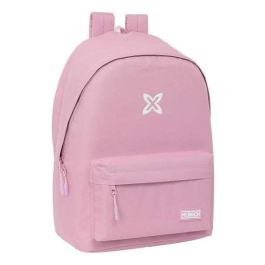 Safta Mochila Munich Basicos Portatil 15,6" + USB Rosa 31x44x18 cm