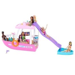 Barbie Dream Boat, Gran Bote Rosa con 20 Accesorios para Muñecas, 3+ años Precio: 92.58999981. SKU: B1JP6WYKWZ