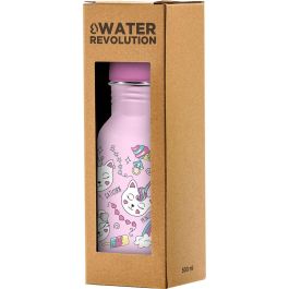 WATER REVOLUTION Cantimplora Acero Inoxidable Gatos 500ml