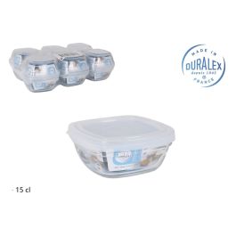 Duralex Fiambrera Cuadrada Freshbox 150 cc, 9x9x4 cm, Tapa Transparente (12 Unidades) Precio: 23.50000048. SKU: S2212744