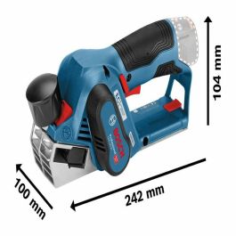 Bosch Professional 06015A7002 GHO 12V-20 Avión Inalámbrico, Sin Batería ni Cargador, L-BOXX de Almacenamiento (Caja Set)