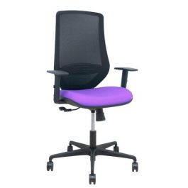 Silla Piqueras Y Crespo Mardos Brazos Regulables Ergonomica Mecanismo Basculante Respaldo Malla Negra Asiento Tapizado Bali Lila Precio: 249.95000008. SKU: B1GG5CSZL3