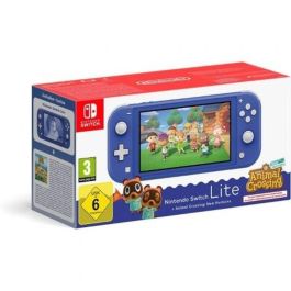 Nintendo Consola Portátil Switch Lite Azul + Animal Crossing: New Horizons (Descargar) NINSWLBLEUEACNH