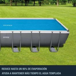 Intex Cobertor Solar para Piscina Frame Rectangular 732x366cm