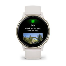 Garmin vivoactive 5 ivory Reloj Inteligente Unisex con Pantalla AMOLED y GPS Integrado