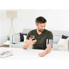 Tensiómetro de Brazo Beurer Bluetooth® con Brazalete Integrado - Mide Presión Arterial y Pulso, Conexión App HealthManager pro Tensiómetro de Brazo Beurer Bluetooth® con Brazalete Integrado - Mide Presión Arterial y Pulso, Conexión App HealthManager pro