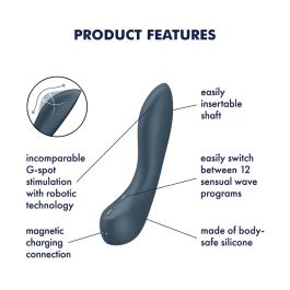 Vibrador Punto G Satisfyer Negro