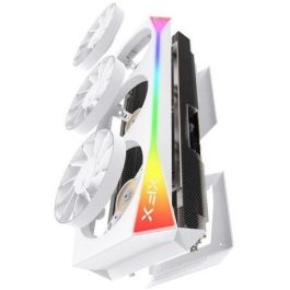 XFX RX 9070 XT 16GB Mercury Magnetic Air OC GDDR6 RGB Blanca con 3 Ventiladores