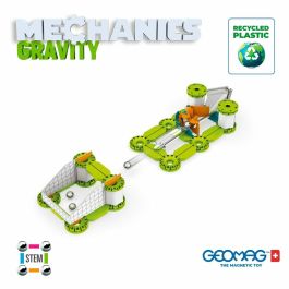 Geomag AAABS15635 - Juego de Construcción Magnético ¡Desafío Mecánico Gol! - 96 Piezas - Plástico Reciclado