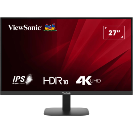 Viewsonic VA VA2708-4K-HD pantalla para PC 68,6 cm (27") 3840 x 2160 Pixeles 4K Ultra HD LED Negro Precio: 225.49999956. SKU: B1H44P5DDG