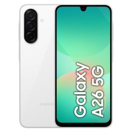 Samsung Galaxy A26 5G A266 Dual Sim 8GB RAM 256GB Blanco Precio: 301.78999983. SKU: B17PVJ46L2