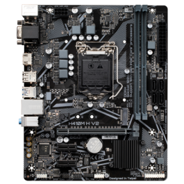 Gigabyte H410M H V2 placa base Intel H410 LGA 1200 micro ATX Gigabyte H410M H V2 placa base Intel H410 LGA 1200 micro ATX