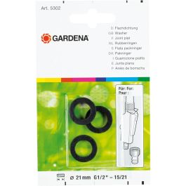 Gardena 5301-20 Juego de Arandelas Planas Redondas para Artículos 940 2802 18202 18242 - Negro (3 Piezas) Gardena 5301-20 Juego de Arandelas Planas Redondas para Artículos 940 2802 18202 18242 - Negro (3 Piezas) Precio: 17.78999959. SKU: B1C767MD72