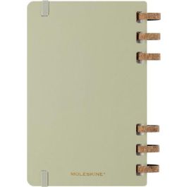 Agenda 12 Meses 2025 Académica Espiral L (13 X 21 Cm) Kiwi Tapa Dura Moleskine DHSPK5212AMWH3Y25