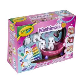 Crayola Bañera Washimals con 4 Mascotas Flocadas Decorables: Lava, Personaliza y Recrea. Juego Creativo +3 Años (32,5x11,5x24 cm) Crayola Bañera Washimals con 4 Mascotas Flocadas Decorables: Lava, Personaliza y Recrea. Juego Creativo +3 Años (32,5x11,5x24 cm)