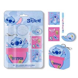 Cerdá Set de Papelería con Minimochila Stitch Multicolor para Niños, Edad Mínima 3 Años, Dimensiones 19.5x22.5x4.5 cm Cerdá Set de Papelería con Minimochila Stitch Multicolor para Niños, Edad Mínima 3 Años, Dimensiones 19.5x22.5x4.5 cm