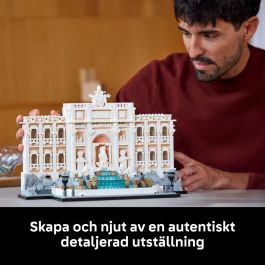 LEGO 21062 Architecture Fontana de Trevi Roma Set de construcción para adultos