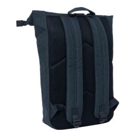 Mochila para Portátil Kappa Dark navy Gris Azul marino 28 x 42 x 13 cm Mochila para Portátil Kappa Dark navy Gris Azul marino 28 x 42 x 13 cm