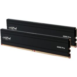 Memoria RAM CRUCIAL DDR5 PRO - Kit de 128 GB (2 x 64 GB) - 5600 MT/s - CL46 Memoria RAM CRUCIAL DDR5 PRO - Kit de 128 GB (2 x 64 GB) - 5600 MT/s - CL46