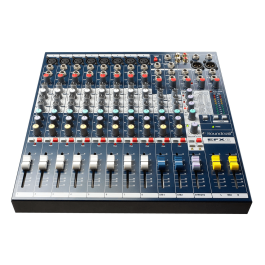 SOUNDCRAFT EFX8 Mesa de Mezclas Compacta 8+2 Canales con Efectos Digitales Lexicon de 24 bits