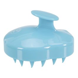 Cosmetic Club Masajeador De Cabeza Cepillo De Silicona Para Masaje De Cuero Cabelludo Colores Surtidos