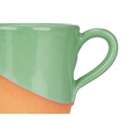 Taza Cafe Barro 80Ml Asa Verde La Dehesa 8X5CM (24 Unidades) Taza Cafe Barro 80Ml Asa Verde La Dehesa 8X5CM (24 Unidades)