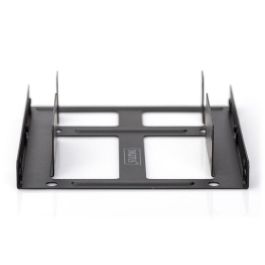 Digitus Mounting KIT: Dual SSD/HDD 2.5 -> 3.5 BAY Incl. Mounting Frame, Metal Black, Screws Digitus Mounting KIT: Dual SSD/HDD 2.5 -> 3.5 BAY Incl. Mounting Frame, Metal Black, Screws