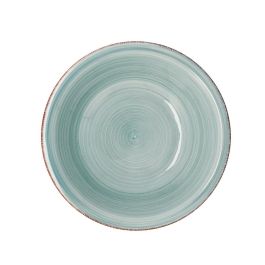 Quid Vita Aqua Ensaladera Cerámica Azul Pintada a Mano 23 cm (6 Unidades) Precio: 23.50000048. SKU: B1J94P6H7B