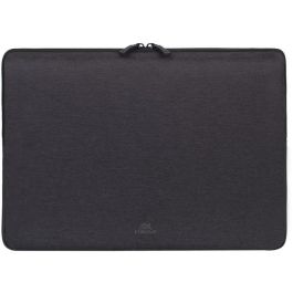Rivacase 7704 Funda Suzuka para Portátil 13.3"-14" (35.6 cm) de Poliéster Resistente al Agua Negro