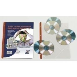 Funda Cd/Dvd Iberplas Pvc A4 Con 4 Talad. C/Refzo. 6 Dpto. (150Μ) Paquete De 5 Precio: 8.49999953. SKU: B12VBFETX4