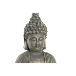 Figura Oriental DKD Home Decor Dorado Gris Oscuro 25 x 43 x 38 cm