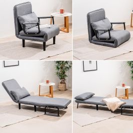 Sofá Cama Convertible Individual 4 en 1 Softfa InnovaGoods