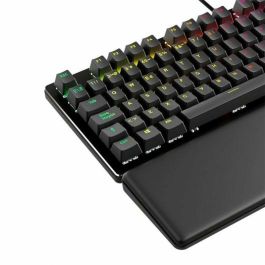 Newskill Teclado Gaming Mecánico Serike V2 Negro Español, RGB, con Reposamuñecas, 104 Teclas