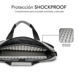 SUBBLIM SUB-LB-4APLB01 maletines para portátil 35,6 cm (14") Maletín Toploader Gris SUBBLIM SUB-LB-4APLB01 maletines para portátil 35,6 cm (14") Maletín Toploader Gris