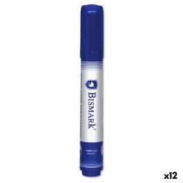Rotulador permanente Bismark Azul 1,5 mm (12 Unidades) Precio: 8.49999953. SKU: B1G62QAEJ9