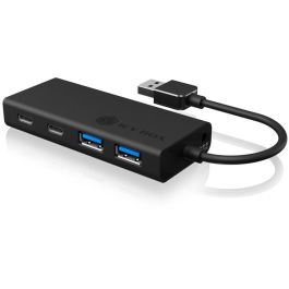 Icy Box USB 3.2 Gen 1 (3.1 Gen 1) Type-A 5000 Mbit/S Black