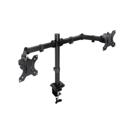 Tooq DB1802TN-B Soporte de Mesa para 2 Monitores 17-27", Giratorio, Inclinable, VESA 75x75/100x100, hasta 8kg/brazo, Negro Precio: 25.4999998. SKU: B1H5MQQXZ9