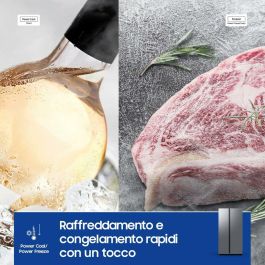 Frigorífico combinado Samsung RS70F65QETEF Acero