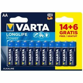 Pila varta longlife power aa - lr06 (blister 14+6 unid.) ø14,5x50,5mm Precio: 10.50000006. SKU: S7902451