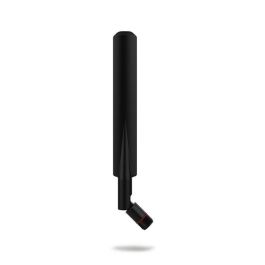 Panorama Antennas PWB-24-58-72 Antena WiFi Omnidireccional 2.4/5/7.2GHz 3dBi RP-SMA WiFi 6e, Indep. Plano Tierra, 163x22x7mm, Negra