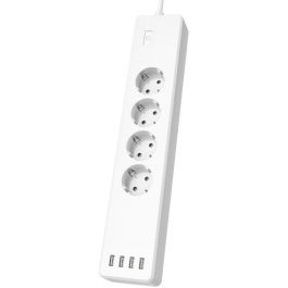 Hama Regleta Inteligente 4 Tomas con 4 Puertos USB, Compatible con Alexa, Google Assistant y Siri, WiFi, Protección Sobrecarga Precio: 44.98999978. SKU: S7810075