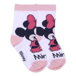 Cerdá Pack Calcetines 5 Piezas Minnie Mouse Disney Oficial, Multicolor, Talla Calzado 17-18 para Niña Bebé (t17/18)
