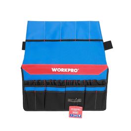 Workpro Organizador de Herramientas para Cubo 19L/28cm Poliéster 600D con 56 Bolsillos Precio: 21.78999944. SKU: B187QVCB8G