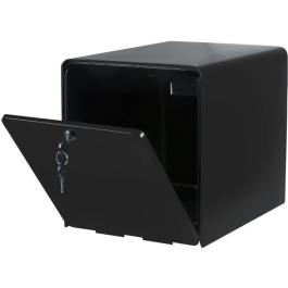 Burg-Wächter Buzón Baltic 2 - Puerta - A Pie - Acero Galvanizado - Negro - Hecho en Francia - BUR3572010526858