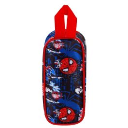 Marvel Spiderman Estuche Portatodo 3D Doble Wall Rojo con Relieve y Doble Compartimento
